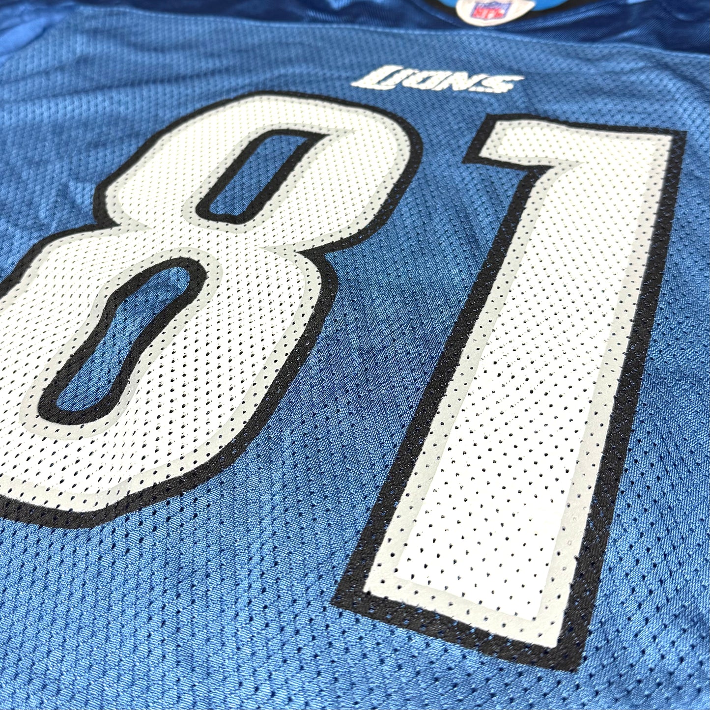 Detroit Lions - Calvin Johnson - Größe L - Reebok - NFL Trikot