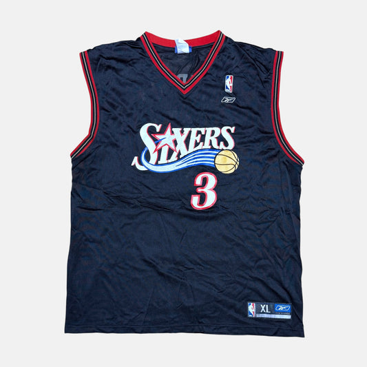 Philadelphia 76ers - Allen Iverson - Größe XL - Reebok - NBA Trikot