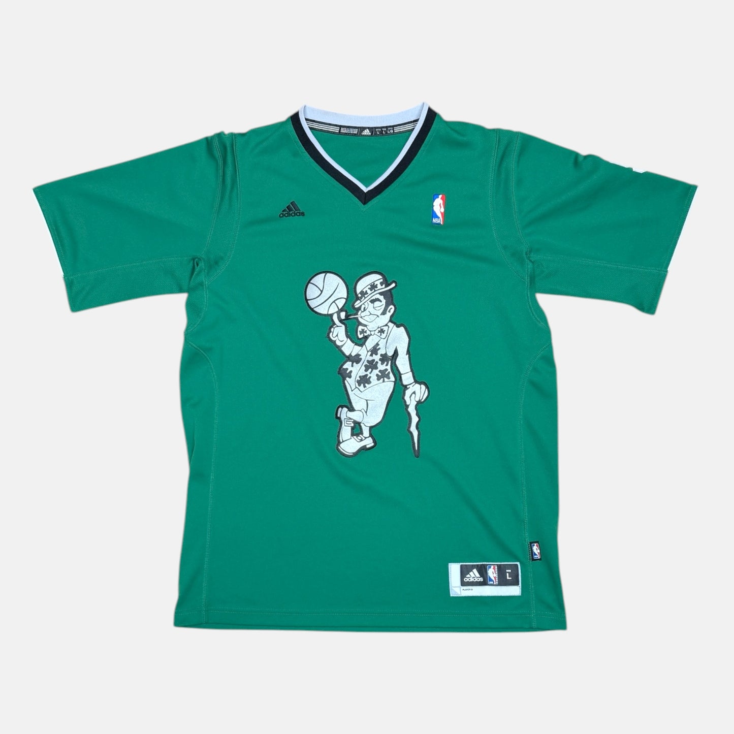 Boston Celtics - Rajon Rondo - 2013 Christmas Jersey mit Ärmeln - Größe L - Adidas - NBA Trikot