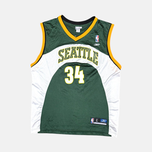 Seattle Supersonics - Ray Allen - Größe L - Reebok - NBA Trikot
