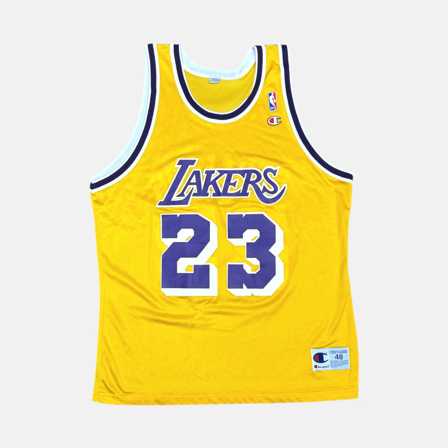 Los Angeles Lakers - Cedric Ceballos - Größe 48 / XL - Champion - NBA Trikot