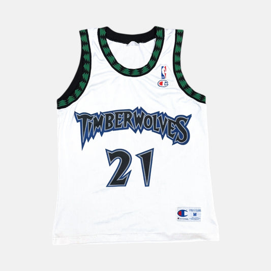 Minnesota Timberwolves - Kevin Garnett - Größe M - Champion - NBA Trikot