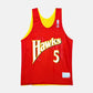 Atlanta Hawks - Danny Manning - Größe M - Champion - NBA WendeTrikot