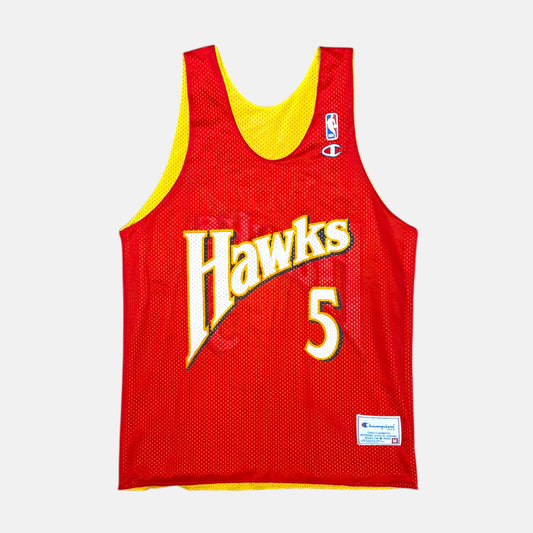 Atlanta Hawks - Danny Manning - Größe M - Champion - NBA WendeTrikot