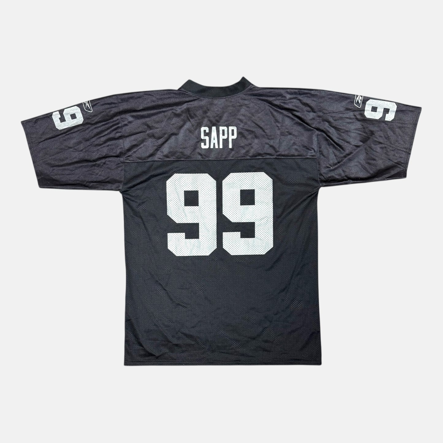 Oakland Raiders - Warren Sapp - Größe L - Reebok - NFL Trikot
