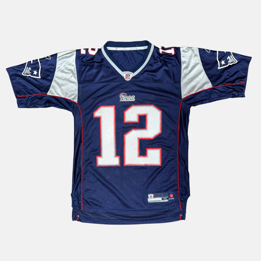 New England Patriots - Tom Brady - Größe M - Reebok - NFL Trikot
