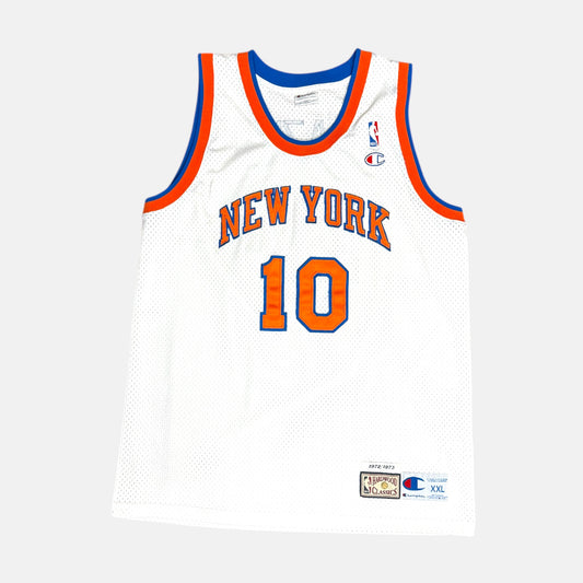 New York Knicks - Walter Clyde Frazier - Größe XXL - Champion - NBA Trikot