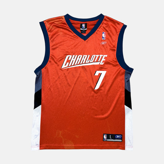 Charlotte Bobcats - Primoz Brezec - Größe L - Reebok - NBA Trikot