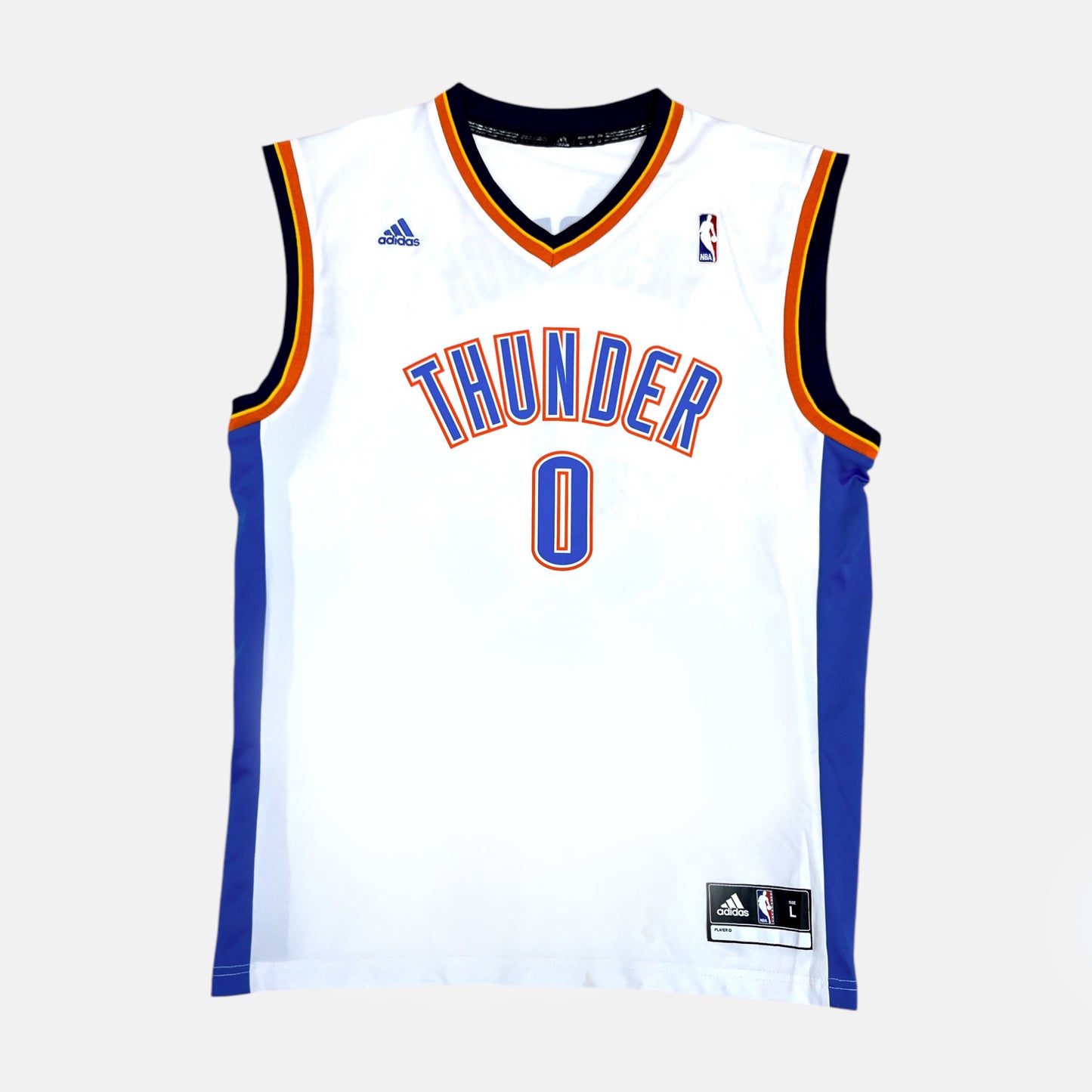 Oklahoma City Thunder - Russel Westbrook - Größe L - Adidas - NBA Trikot