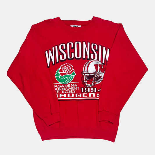 Wisconsin Badgers - 1994 Rose Bowl - Größe M - Team Edition NCAA Sweatshirt