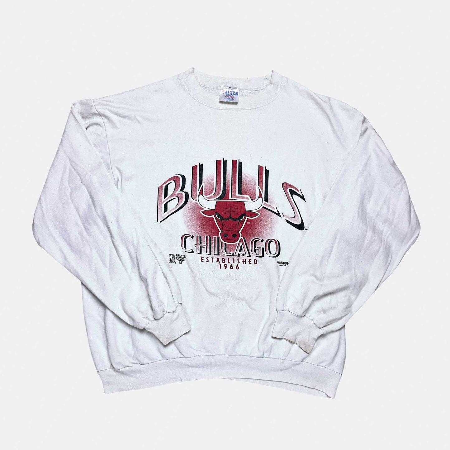 Chicago Bulls - Established 1966 - Größe XL - Trench NBA Sweatshirt