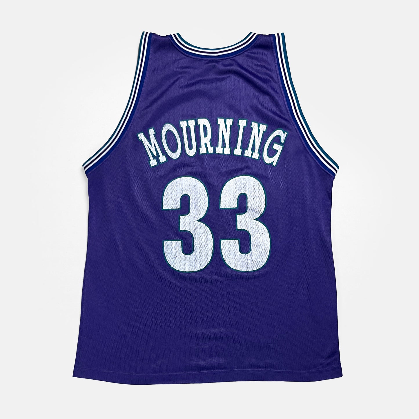 Charlotte Hornets - Alonzo Mourning - Größe L - Apex One - NBA Trikot