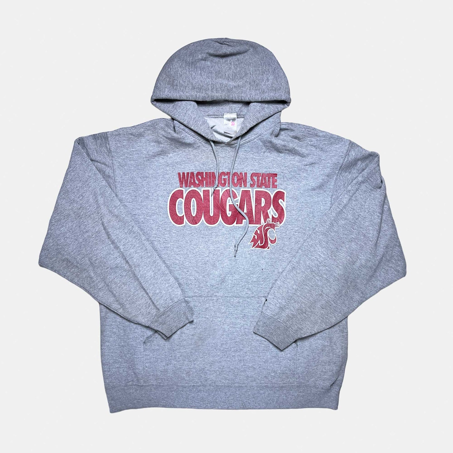 Washington State Cougars - Spellout - Größe XL - Russell NCAA Hoodie