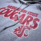 Washington State Cougars - Spellout - Größe XL - Russell NCAA Hoodie