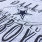 Dallas Cowboys - Größe XL - Official Fan NFL Sweatshirt mit Rollkragen