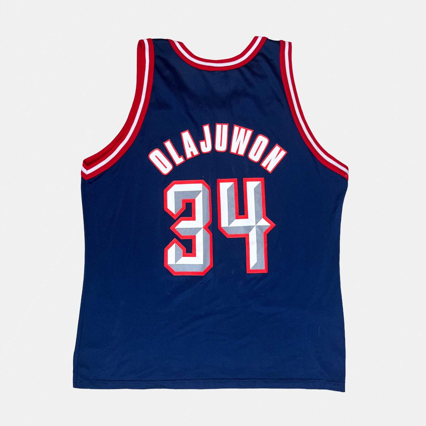 Houston Rockets - Hakeem Olajuwon - Größe XL / US48 - Champion - NBA Trikot