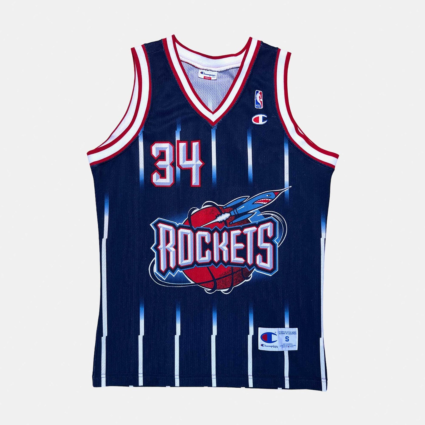 Houston Rockets - Hakeem Olajuwon - Größe S - Champion - NBA Trikot