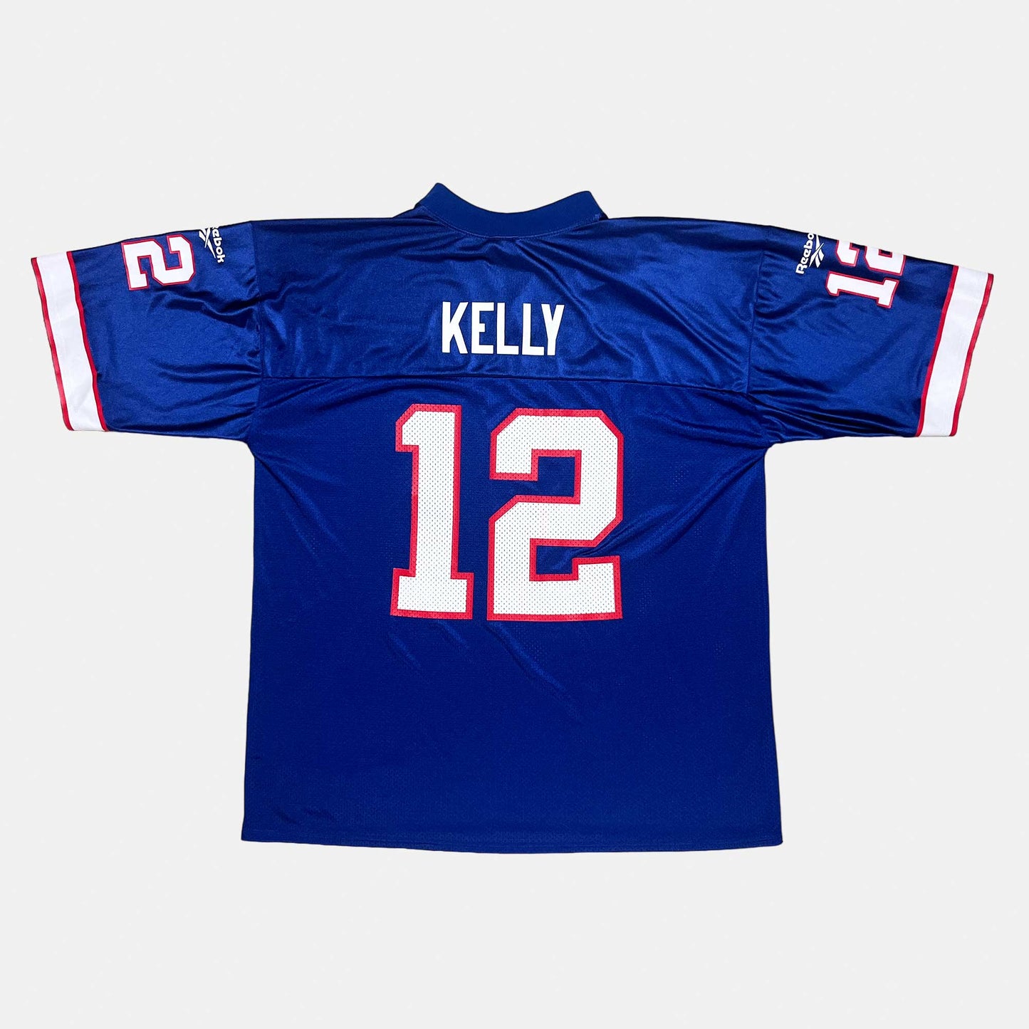 Buffalo Bills - Jim Kelly - Größe XL - Reebok - NFL Trikot
