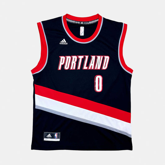 Portland Trail Blazers - Damian Lillard - Größe M - Adidas - NBA Trikot