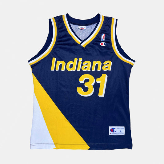 Indiana Pacers - Reggie Miller - Größe L - Champion - NBA Trikot