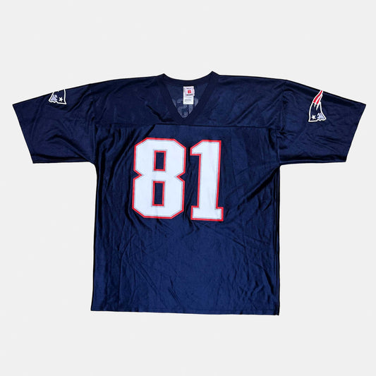 New England Patriots - Randy Moss - XL - Reebok - NFL Trikot