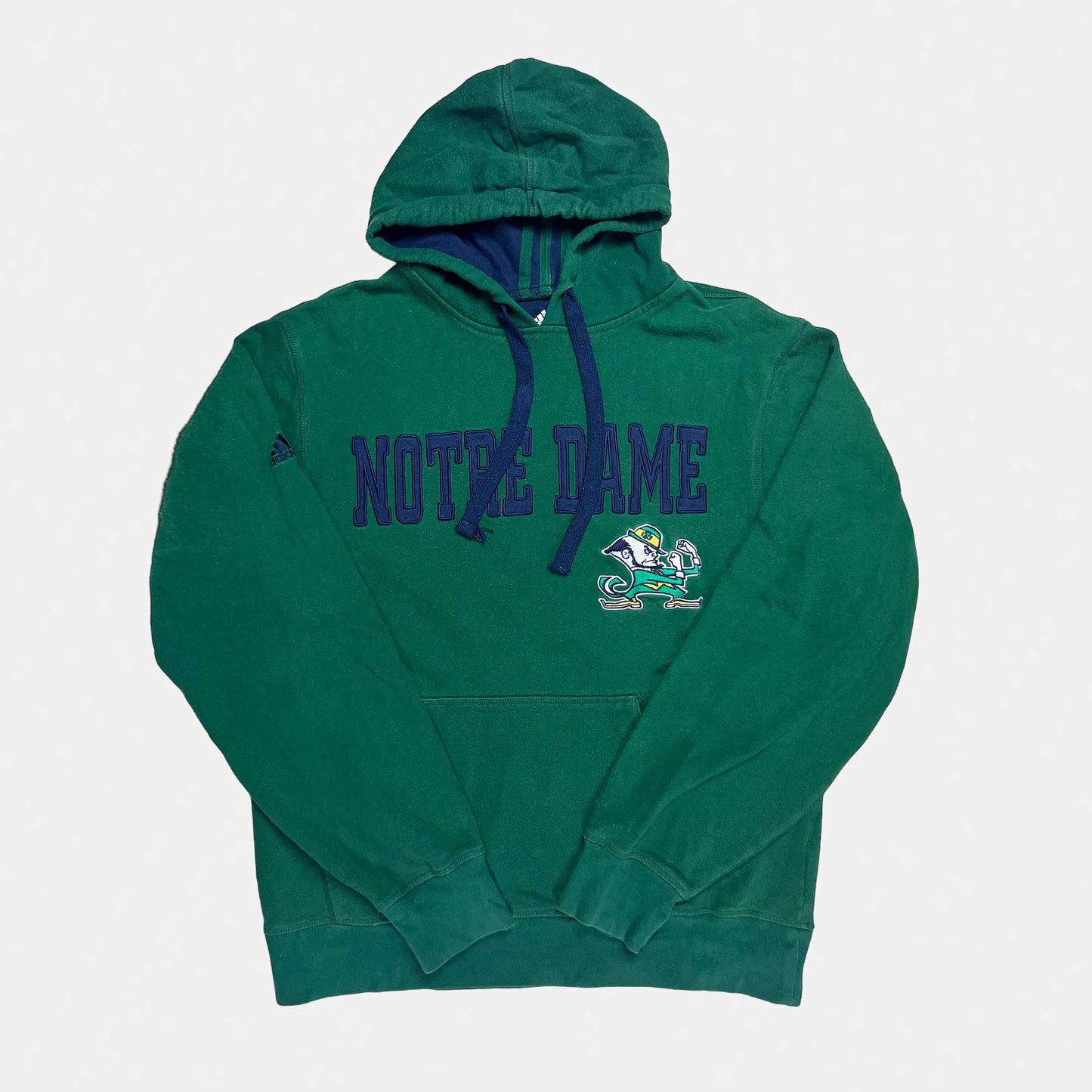 Notre Dame Fighting Irish - Hoodie - Größe S - Adidas NCAA Sweatshirt