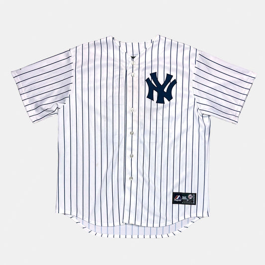 New York Yankees - Wang Chien-ming - Größe XL - Majestic - MLB Trikot