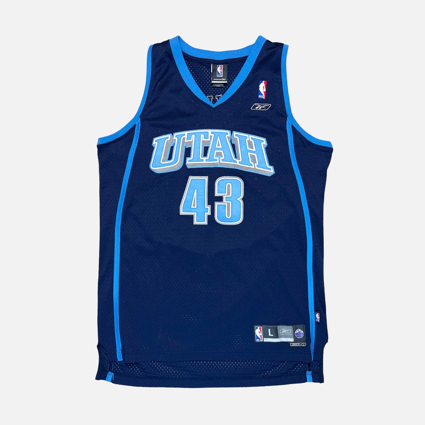 Utah Jazz - Kris Humphries - Größe L - Reebok - NBA Trikot