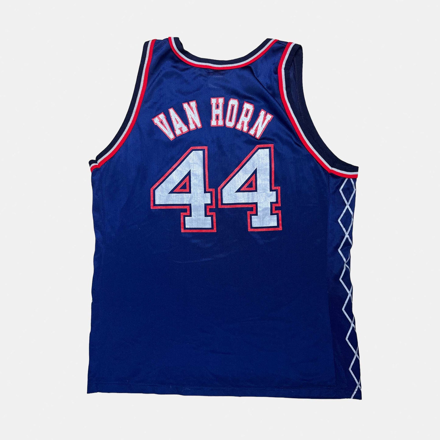New Jersey Nets - Keith Van Horn - Größe XL / US 48 - Champion - NBA Trikot